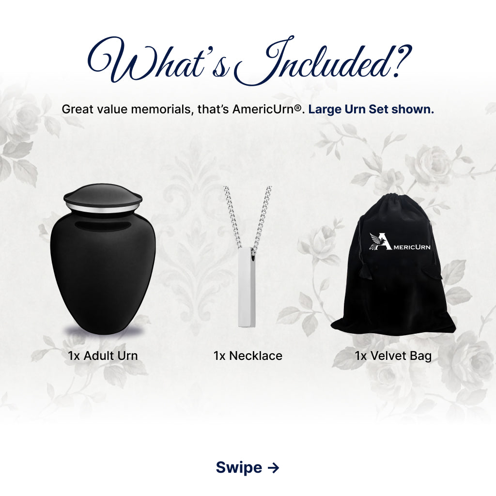 Serenity Curve Plain Urn