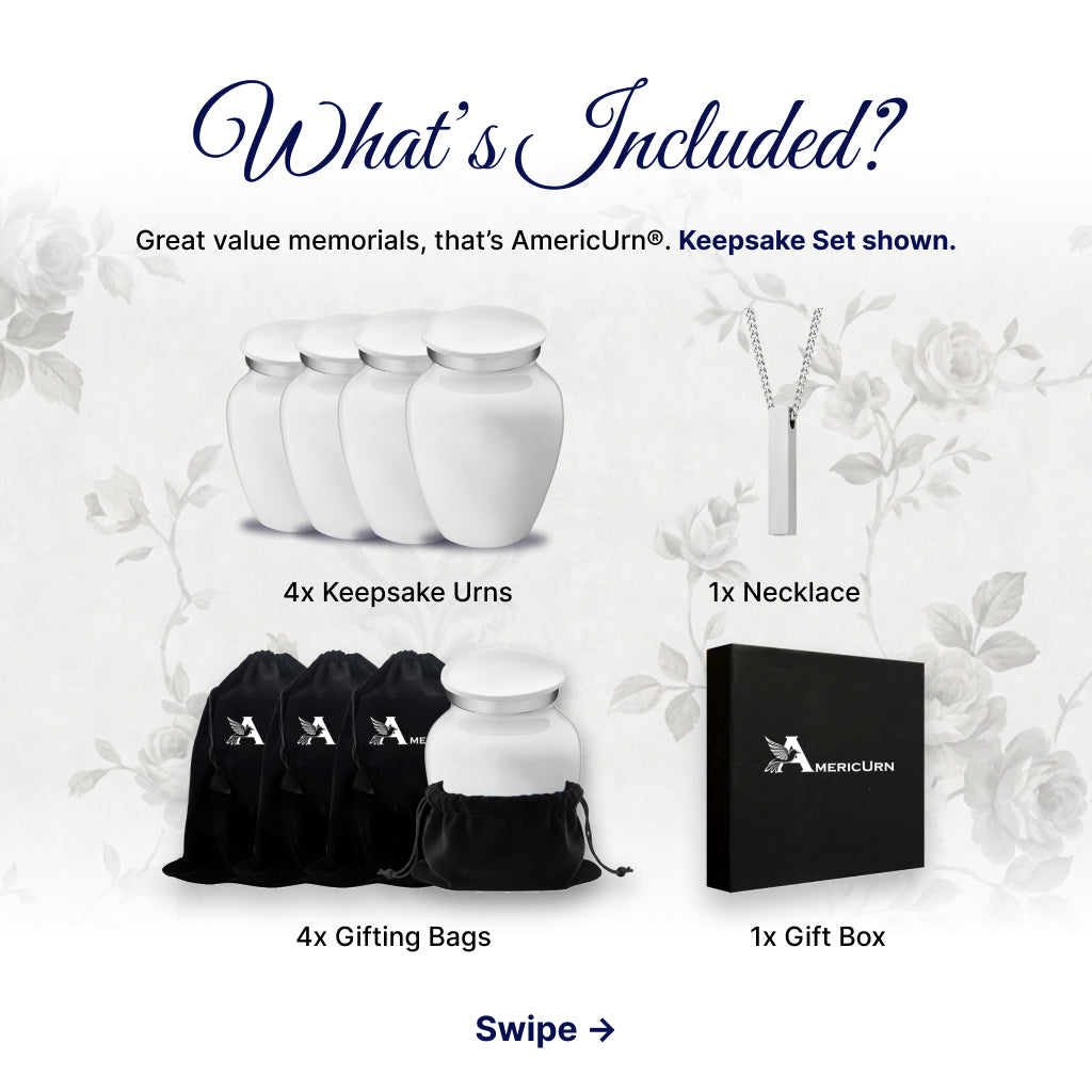 Serenity Curve Plain Urn