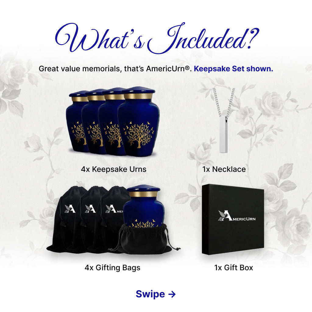 Ornate Tree of Life Motif Urn