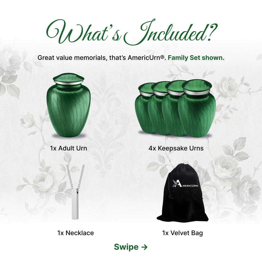 Serenity Curve Pearl Urn