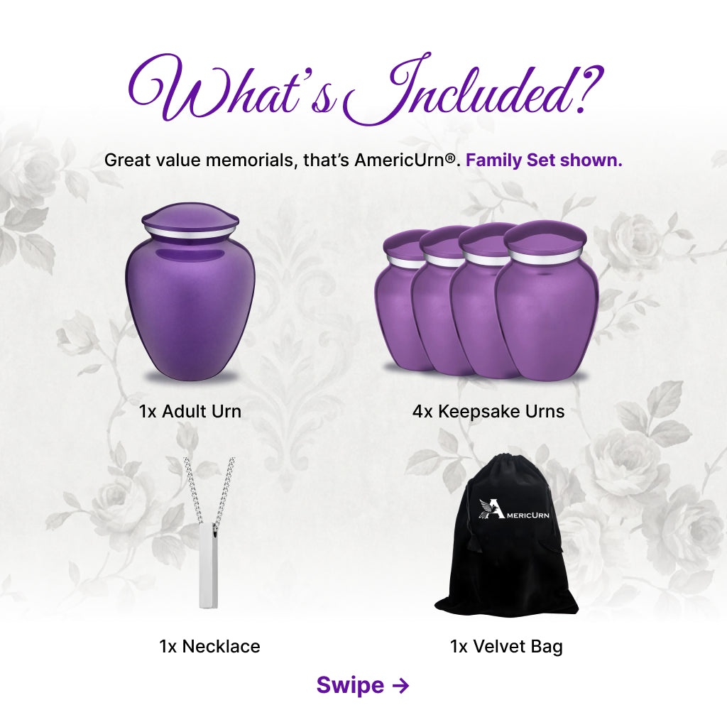 Serenity Curve Plain Urn