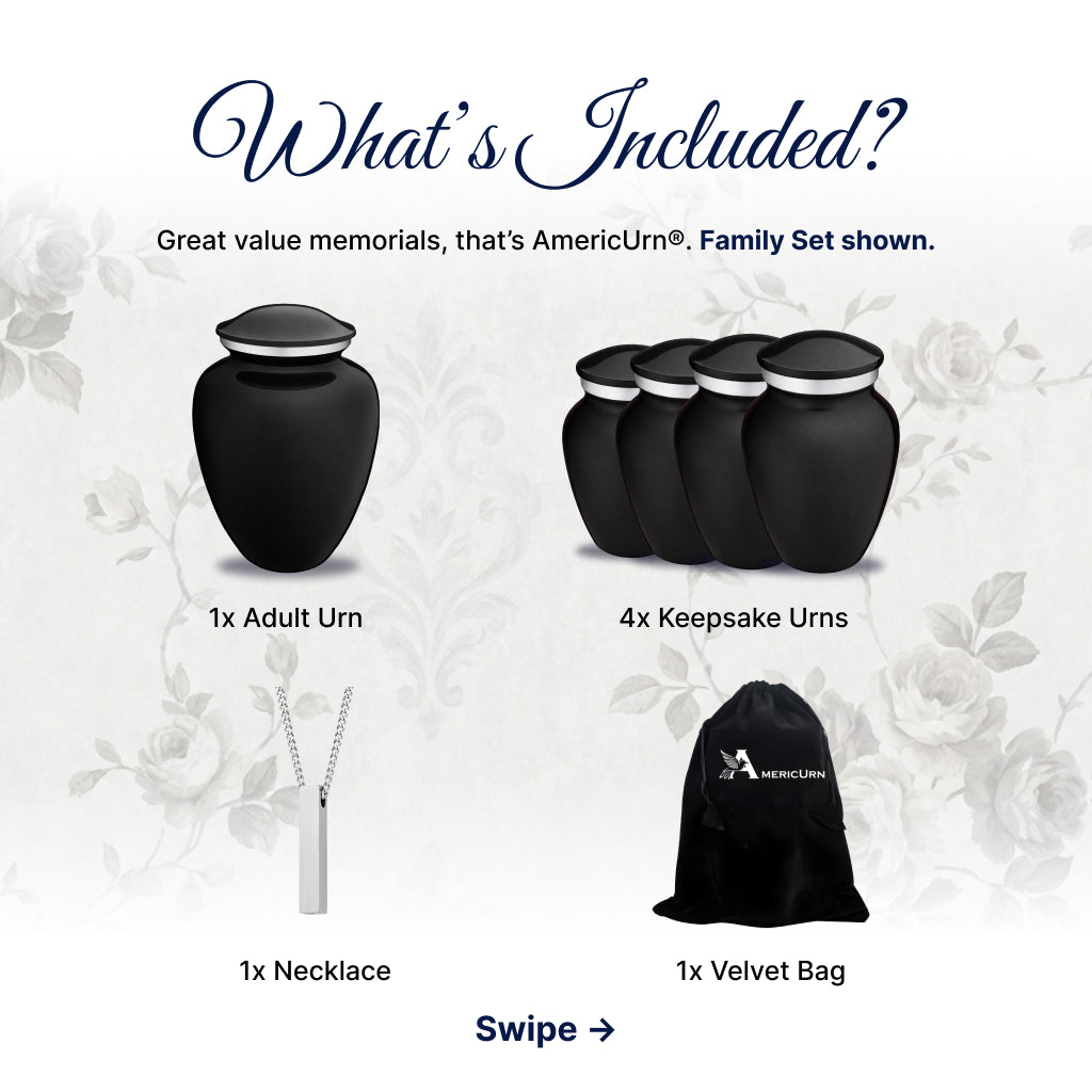 Serenity Curve Plain Urn