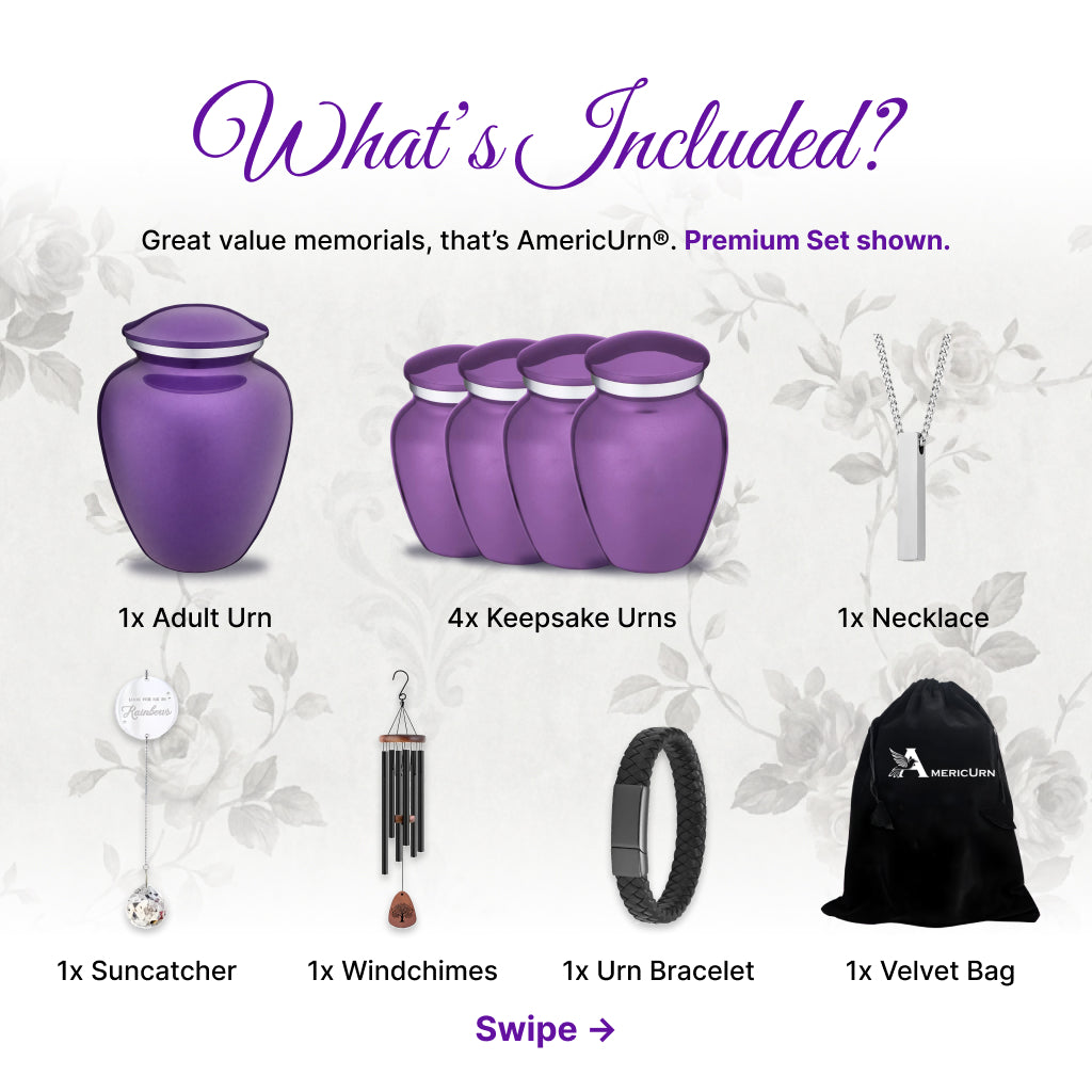 Serenity Curve Plain Urn