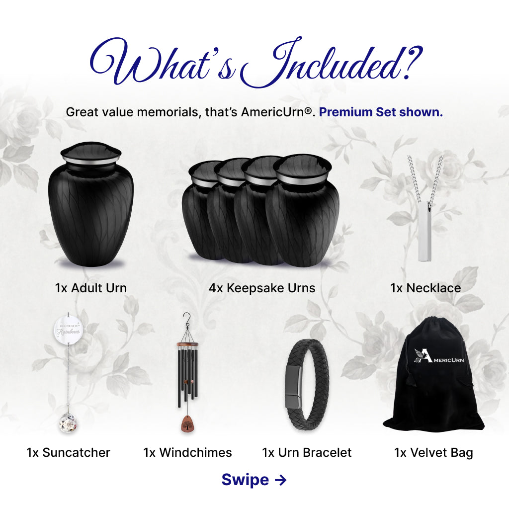 Serenity Curve Pearl Urn