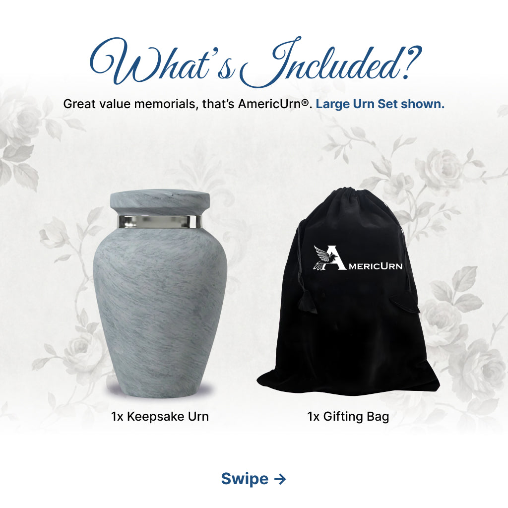 Motif Shadow Cremation Urn