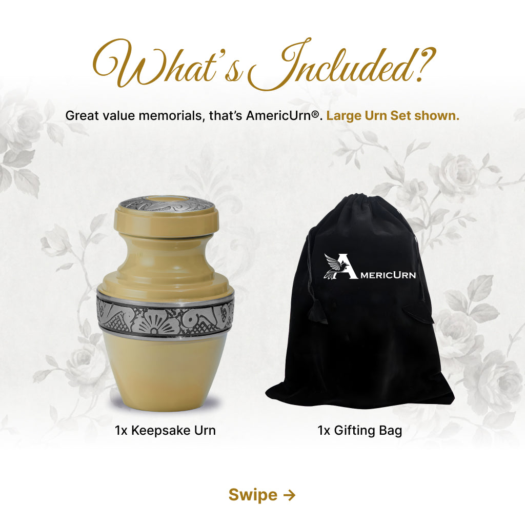 Serene Grecian Cremation Urn