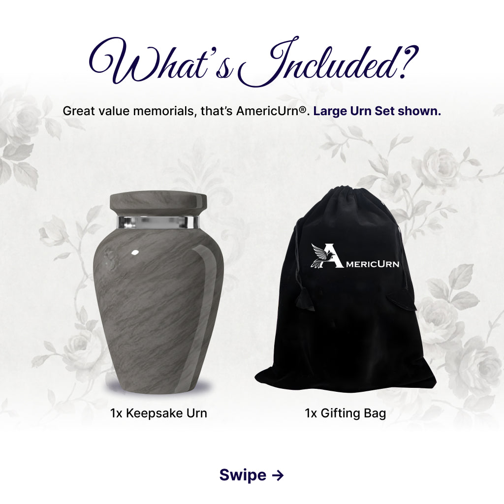 Motif Shadow Cremation Urn