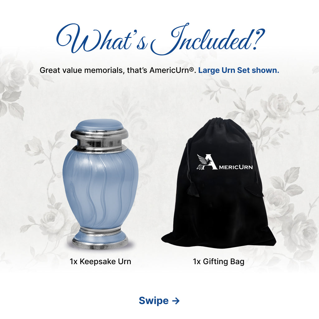 Vibrant Hotep Cremation Urn