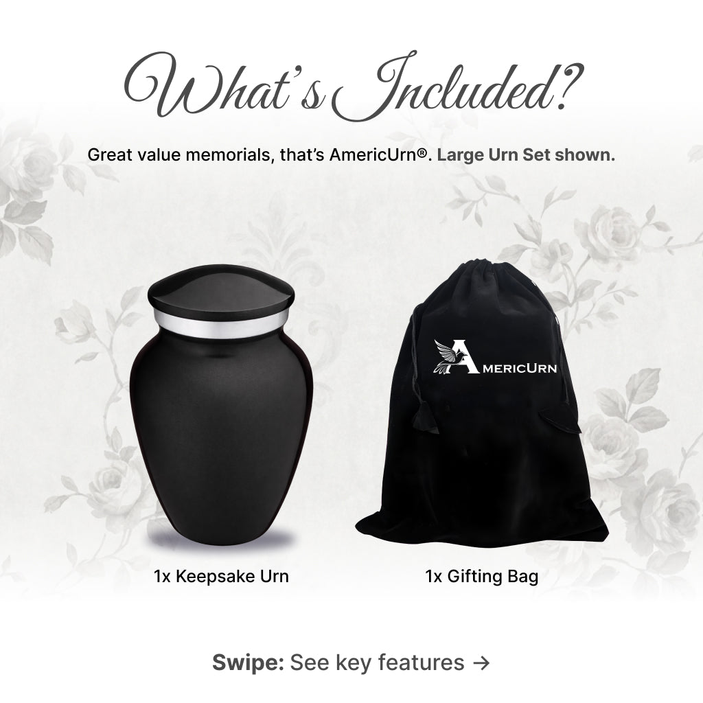 Serenity Curve Plain Urn