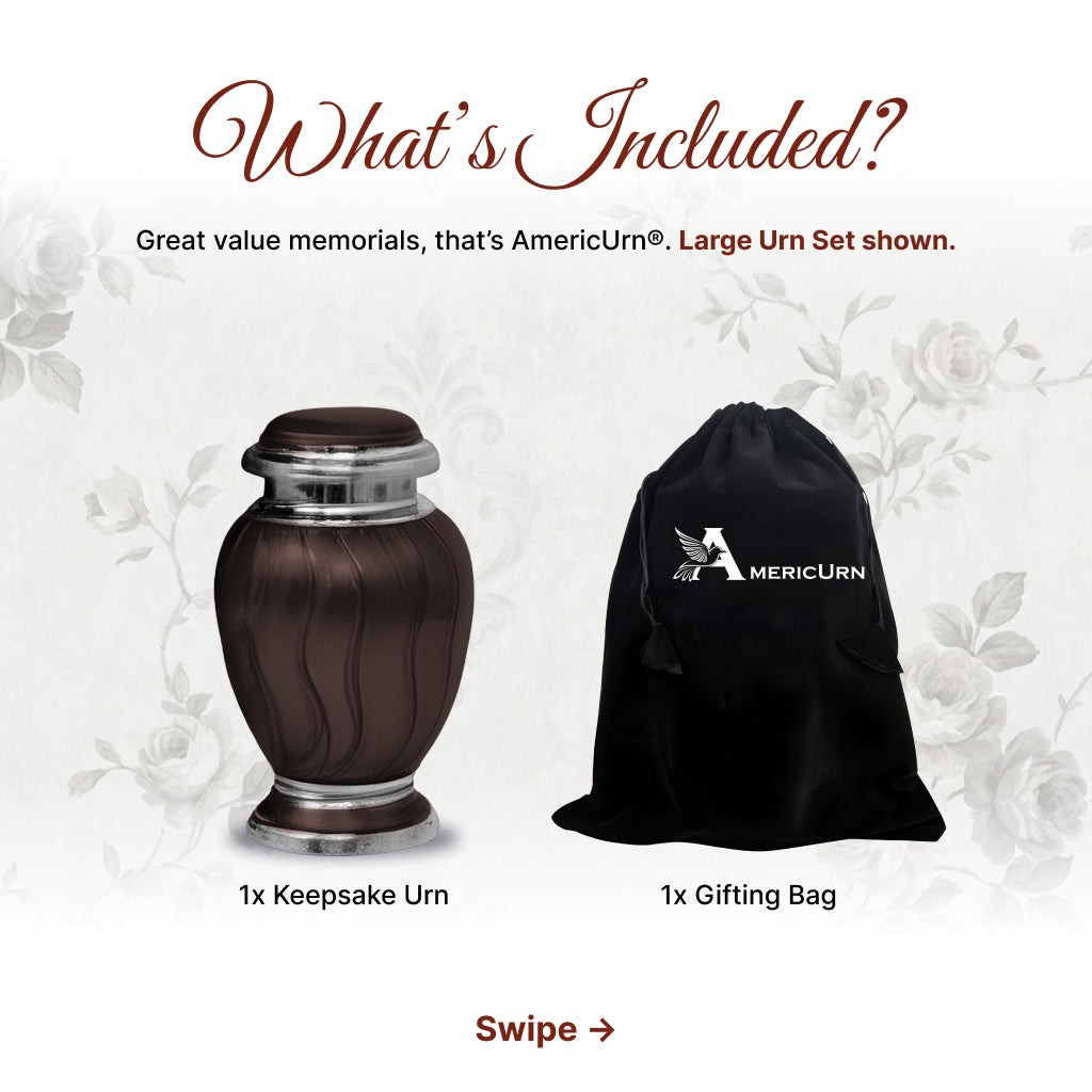 Minimalistic Hotep Cremation Urn