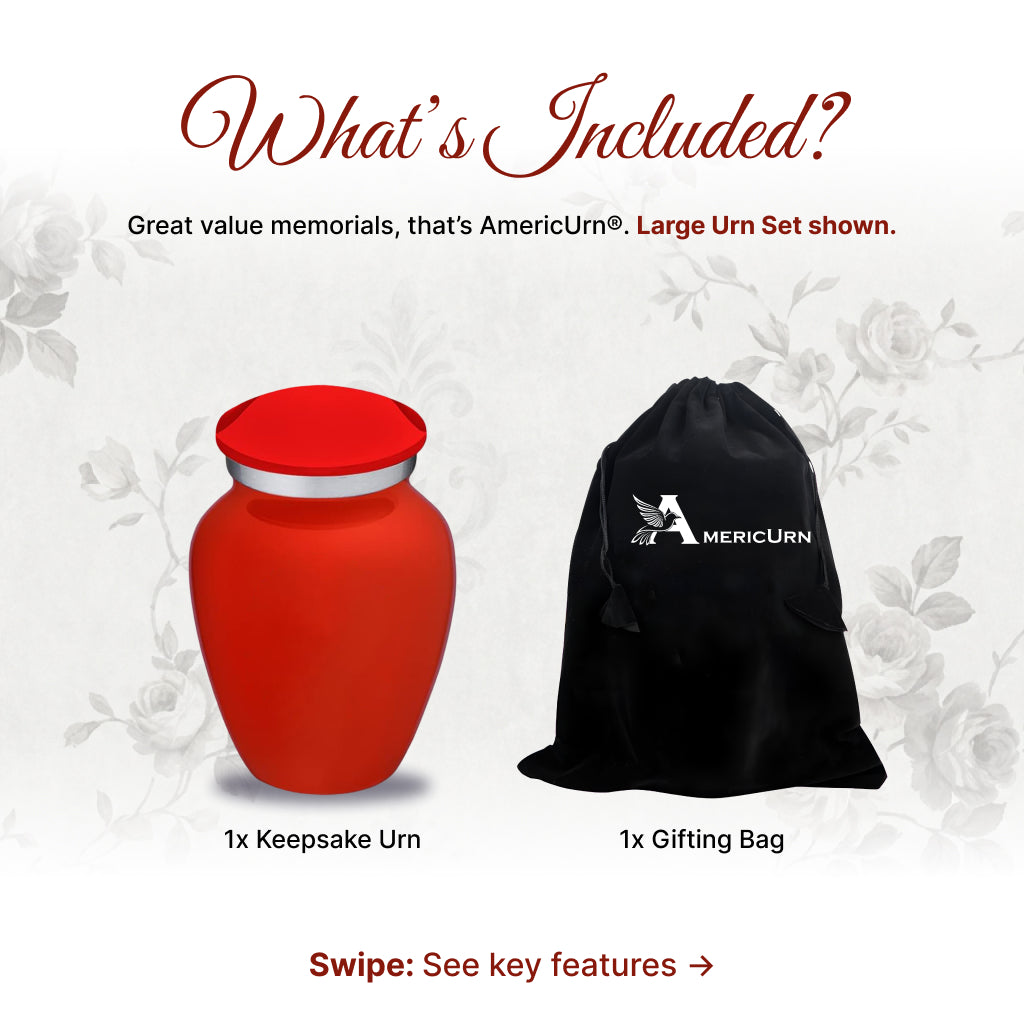 Serenity Curve Plain Urn