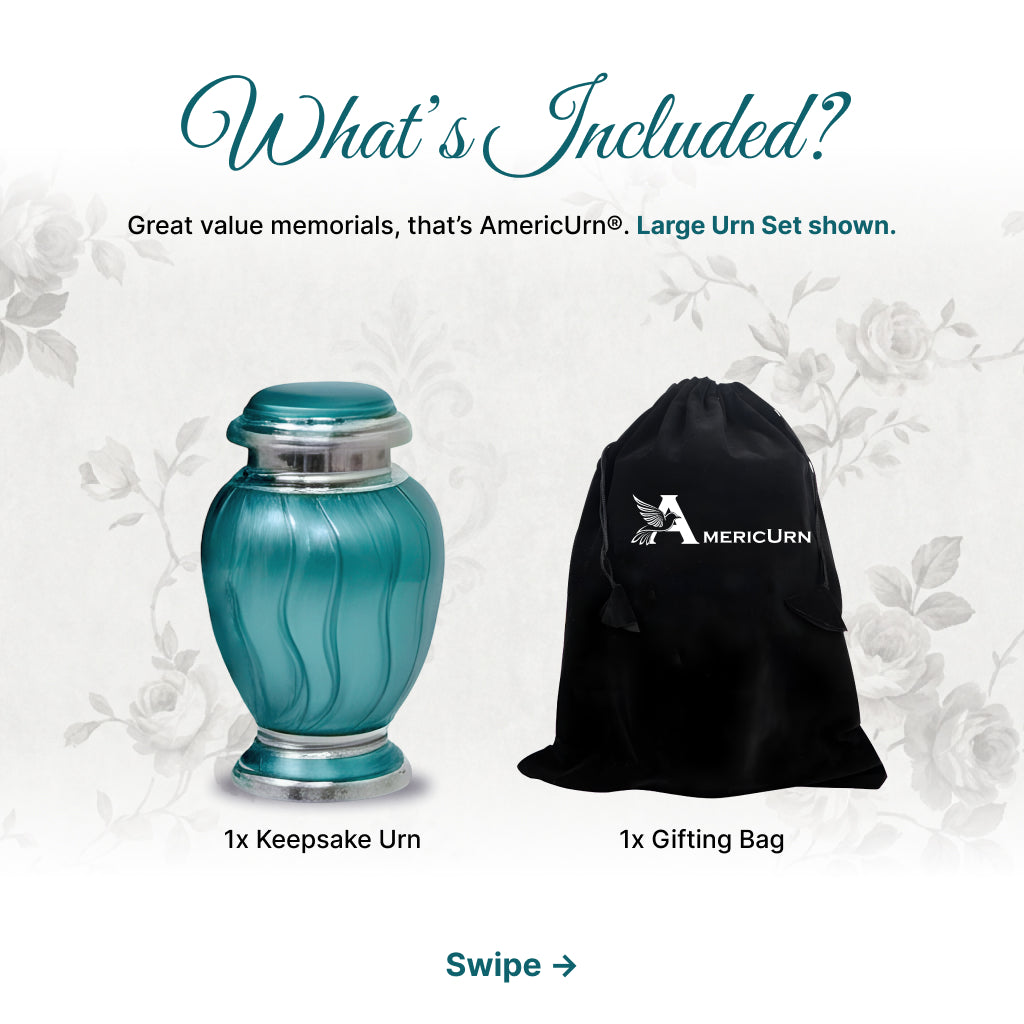 Vibrant Hotep Cremation Urn