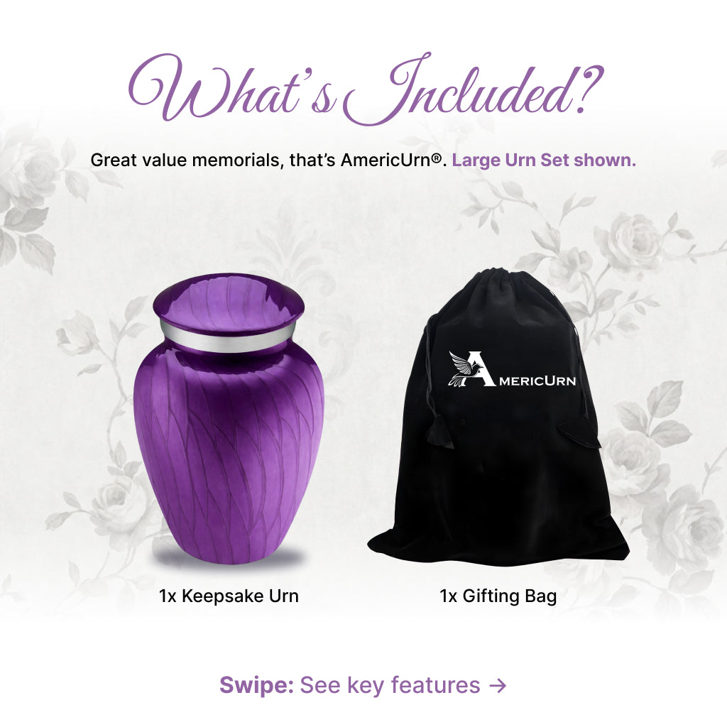 Serenity Curve Pearl Urn