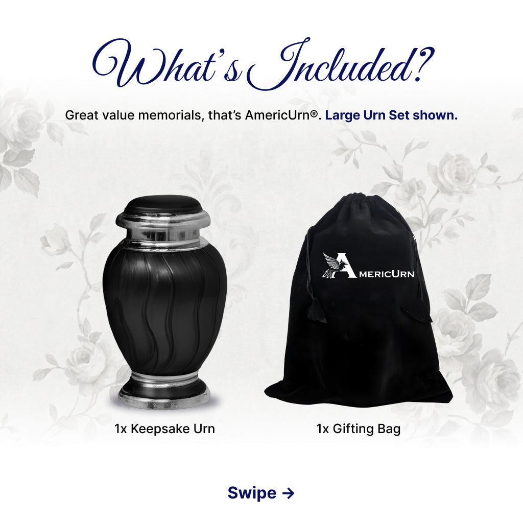 Minimalistic Hotep Cremation Urn