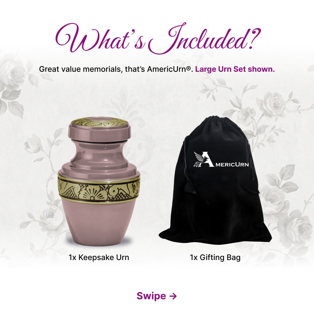 Radiant Grecian Cremation Urn