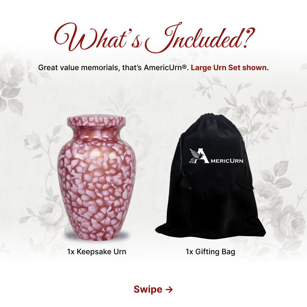 Motif Cloud Cremation Urn