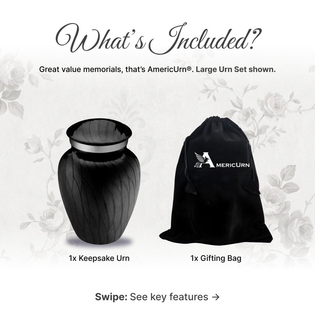 Serenity Curve Pearl Urn