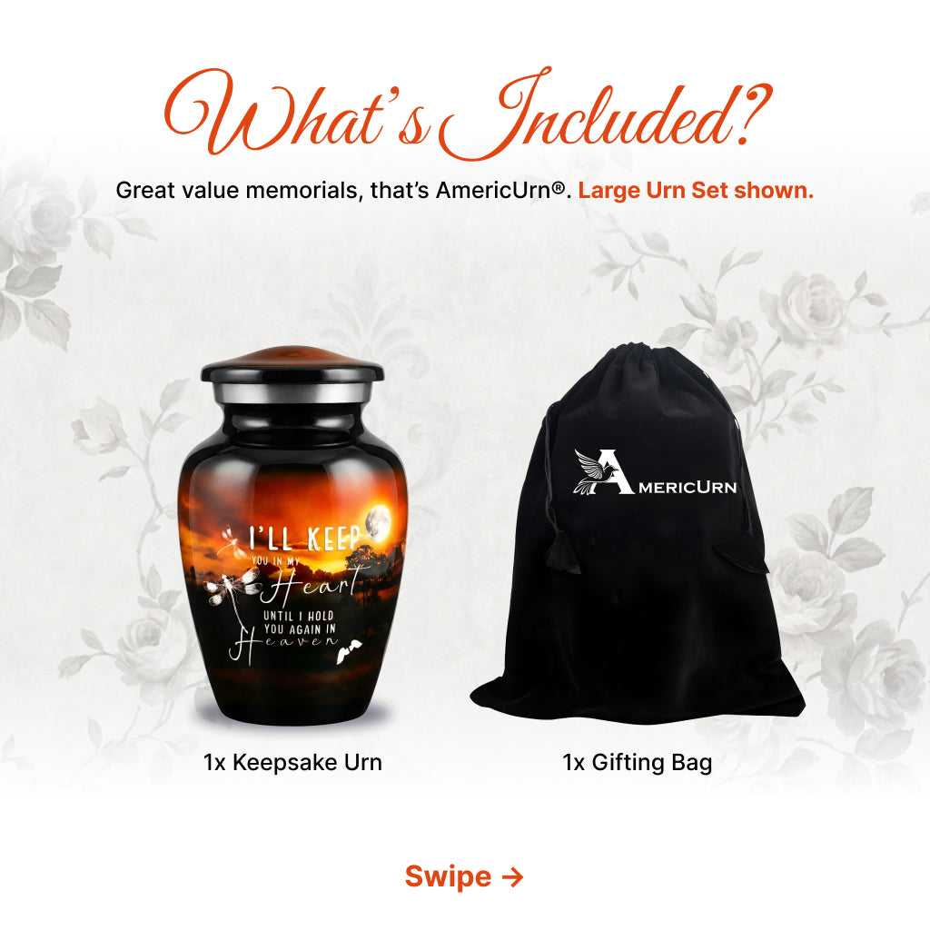 Sunset Quote Cremation Urn