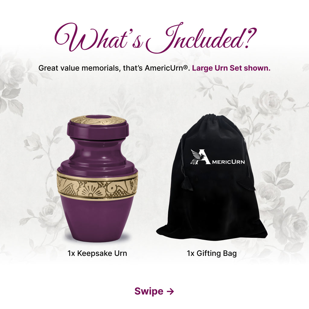 Radiant Grecian Cremation Urn