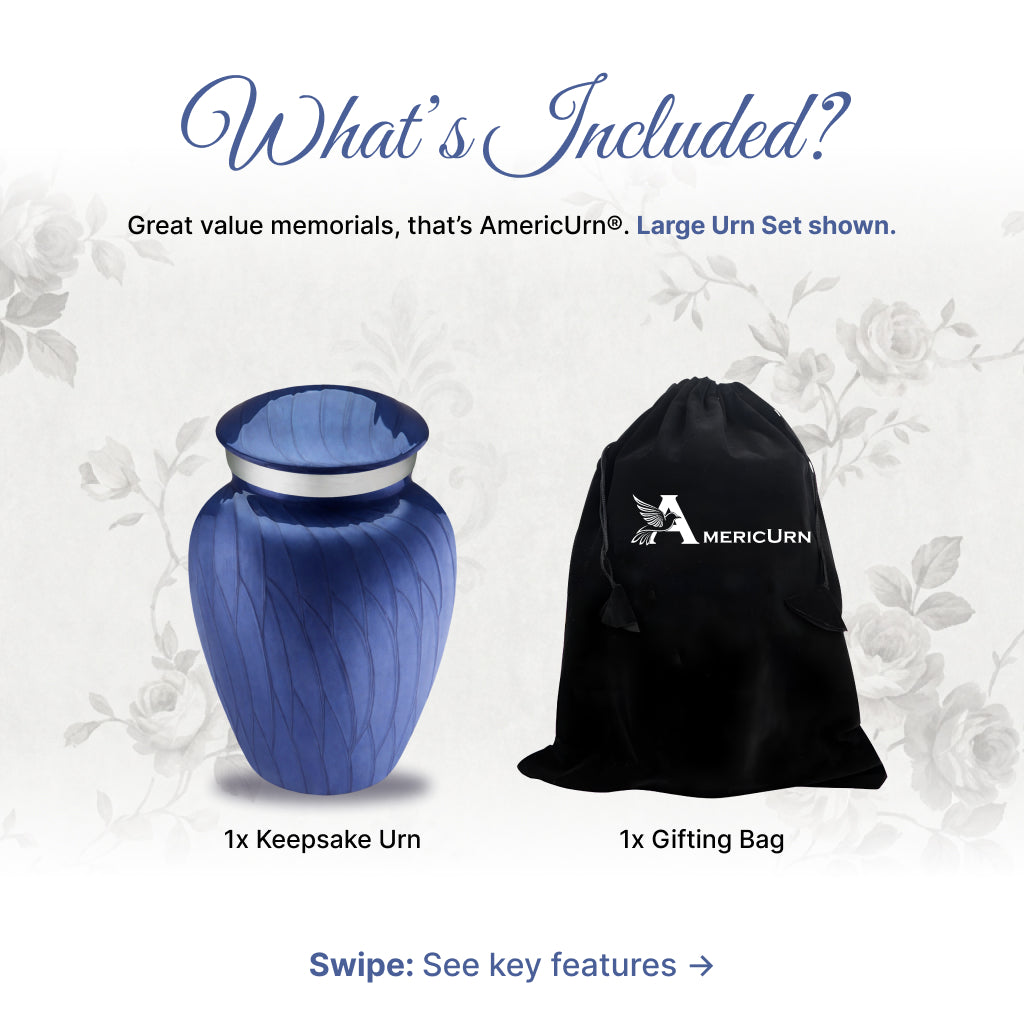 Serenity Curve Pearl Urn