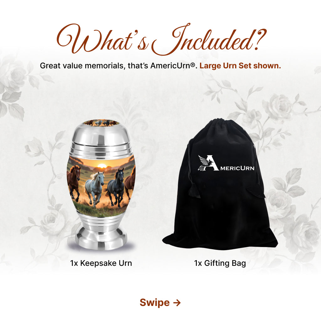 Ornate Image Urn