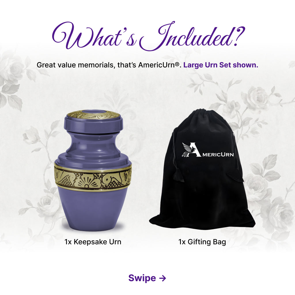 Radiant Grecian Cremation Urn