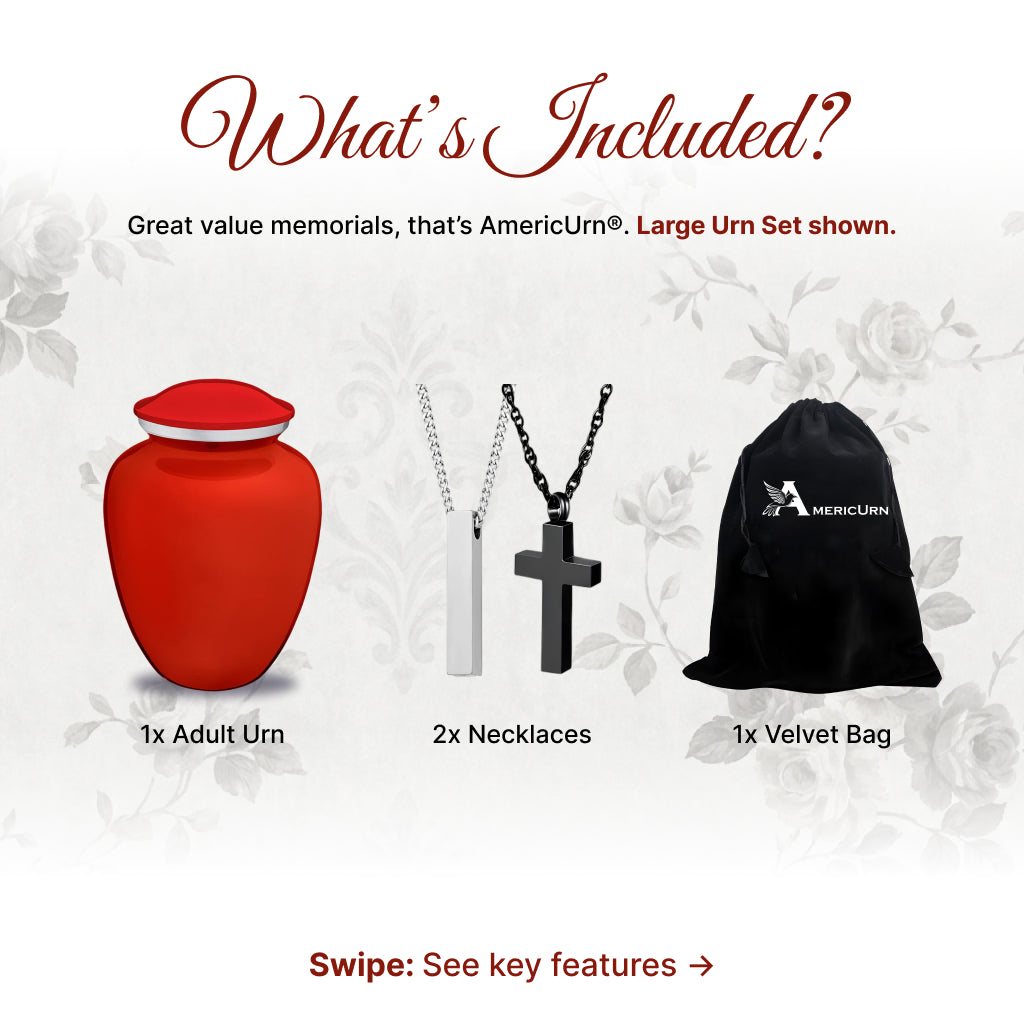 Serenity Curve Plain Urn