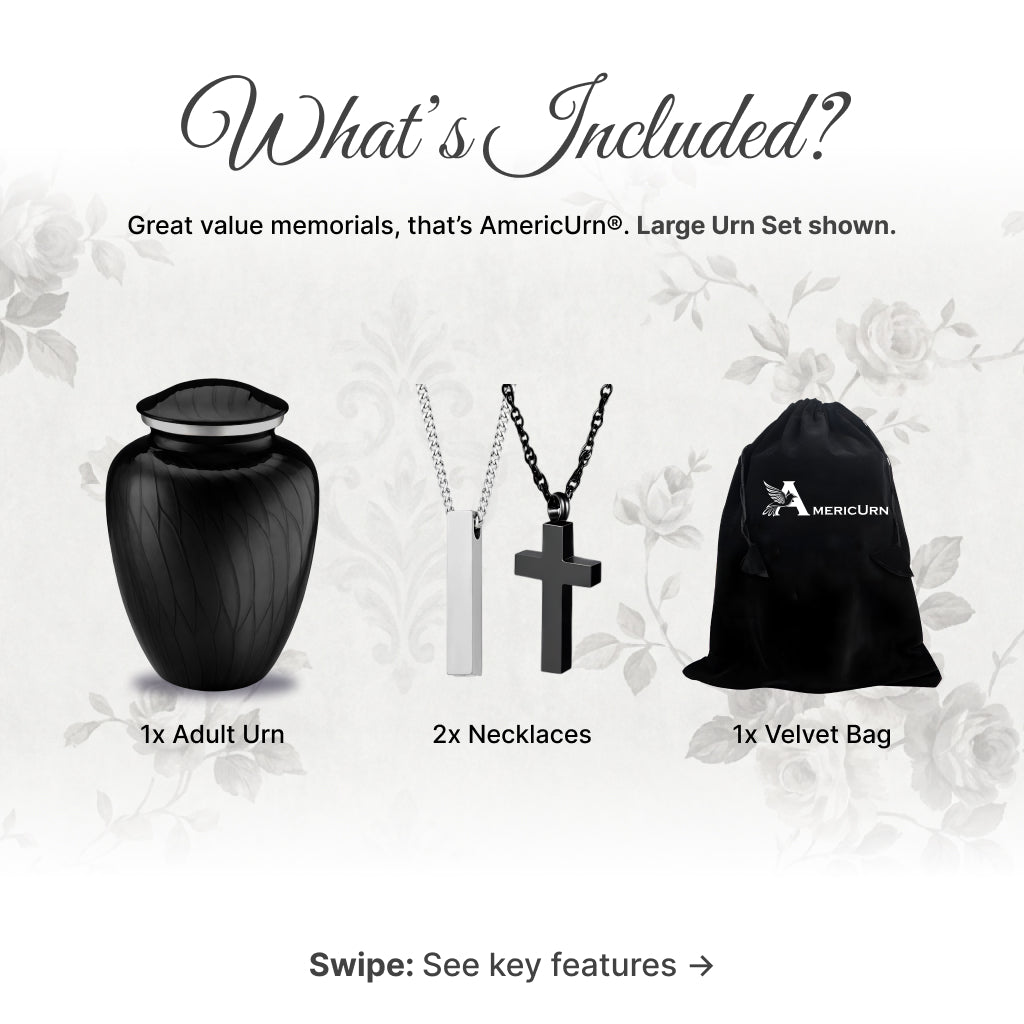 Serenity Curve Pearl Urn