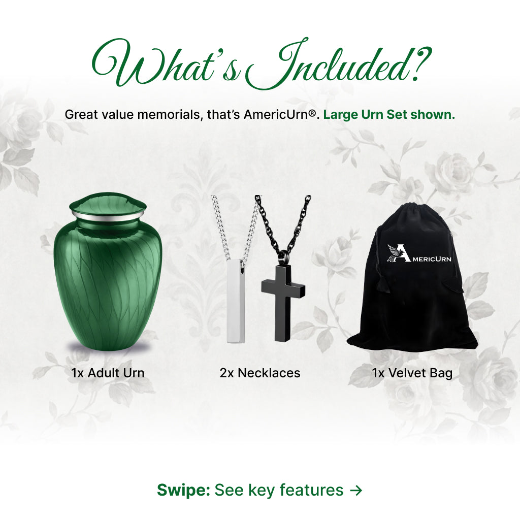 Serenity Curve Pearl Urn