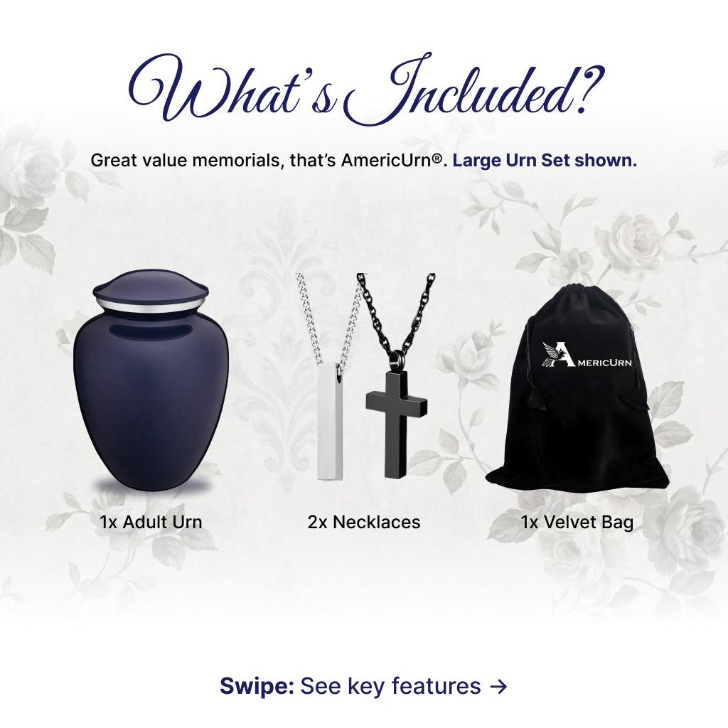 Serenity Curve Plain Urn