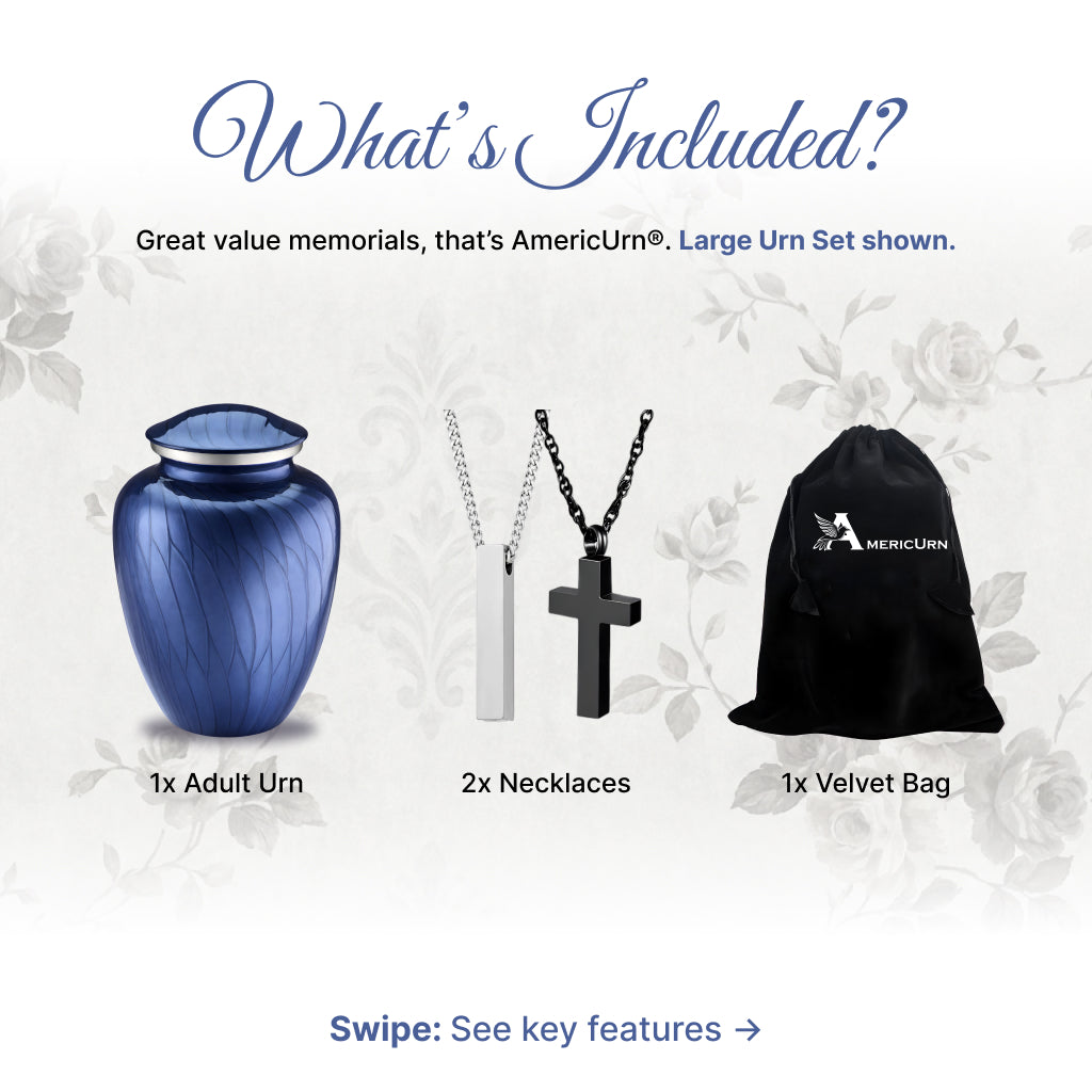 Serenity Curve Pearl Urn