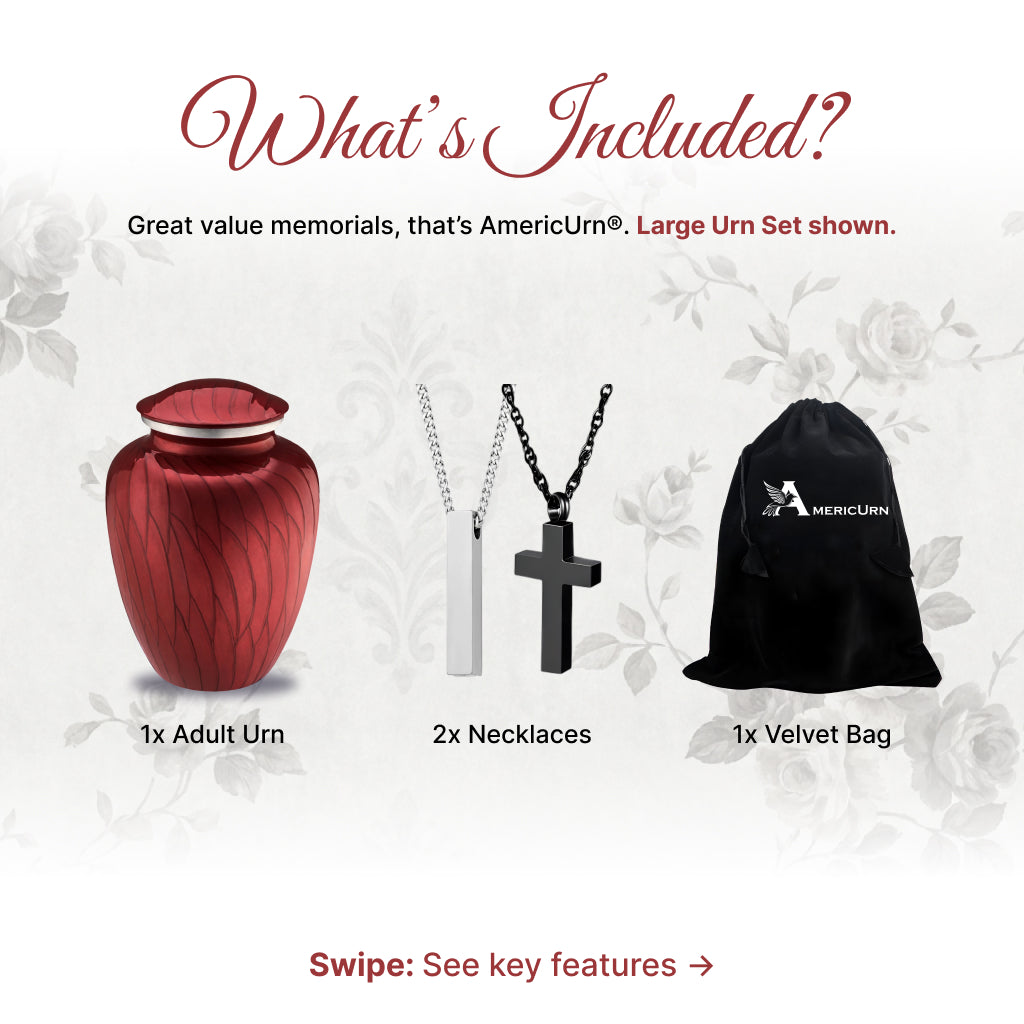 Serenity Curve Pearl Urn