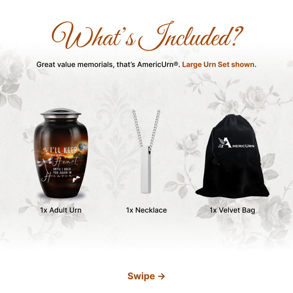 Sunset Quote Image Cremation Urn