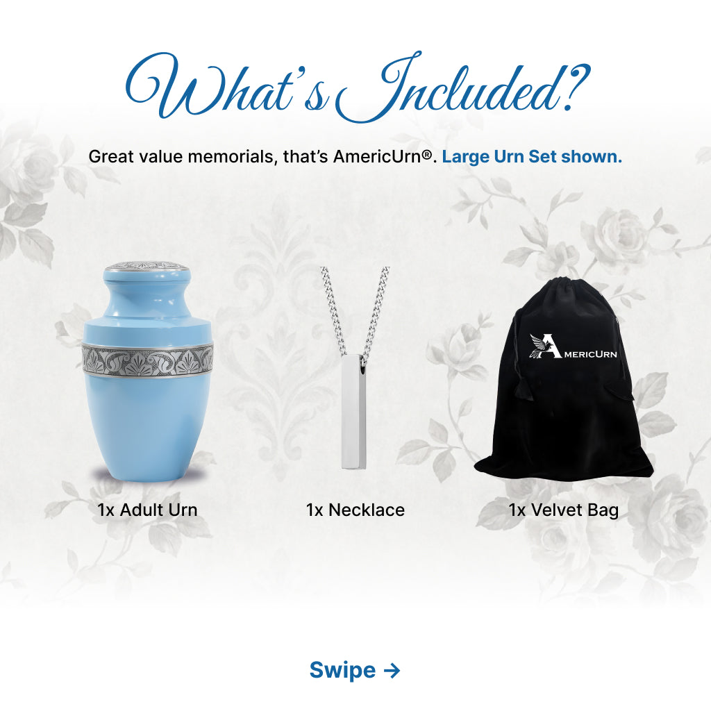 Serene Grecian Cremation Urn