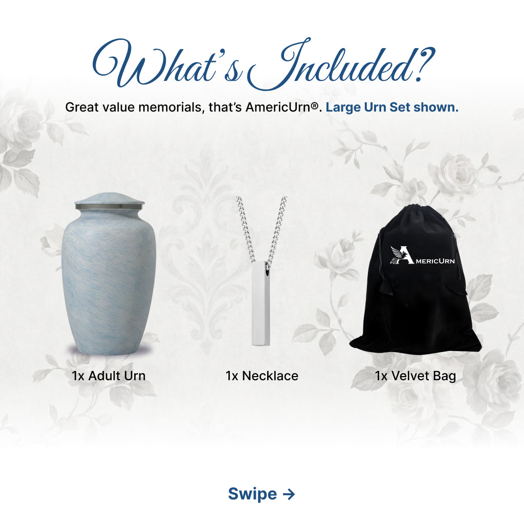 Motif Shadow Cremation Urn