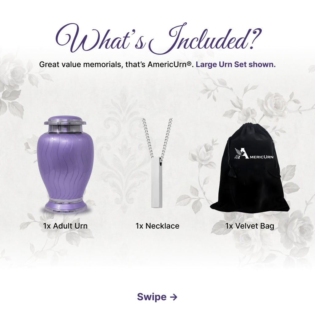 Elegant Hotep Cremation Urn