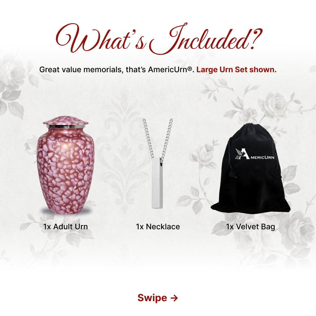 Motif Cloud Cremation Urn