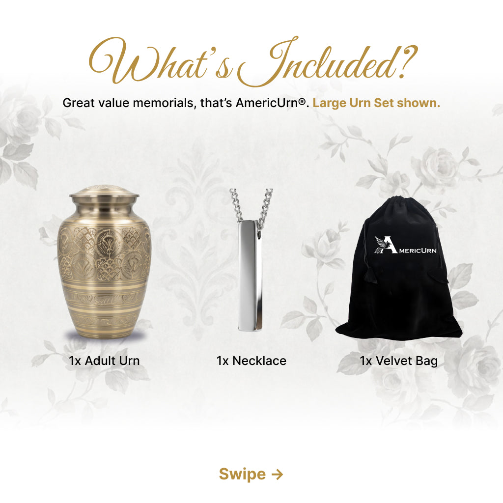Heritage Brass Cremation Urn