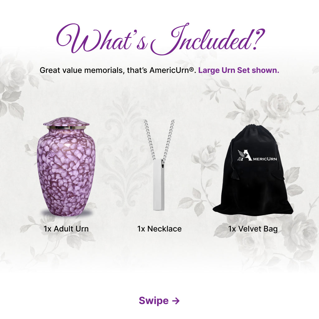 Motif Cloud Cremation Urn