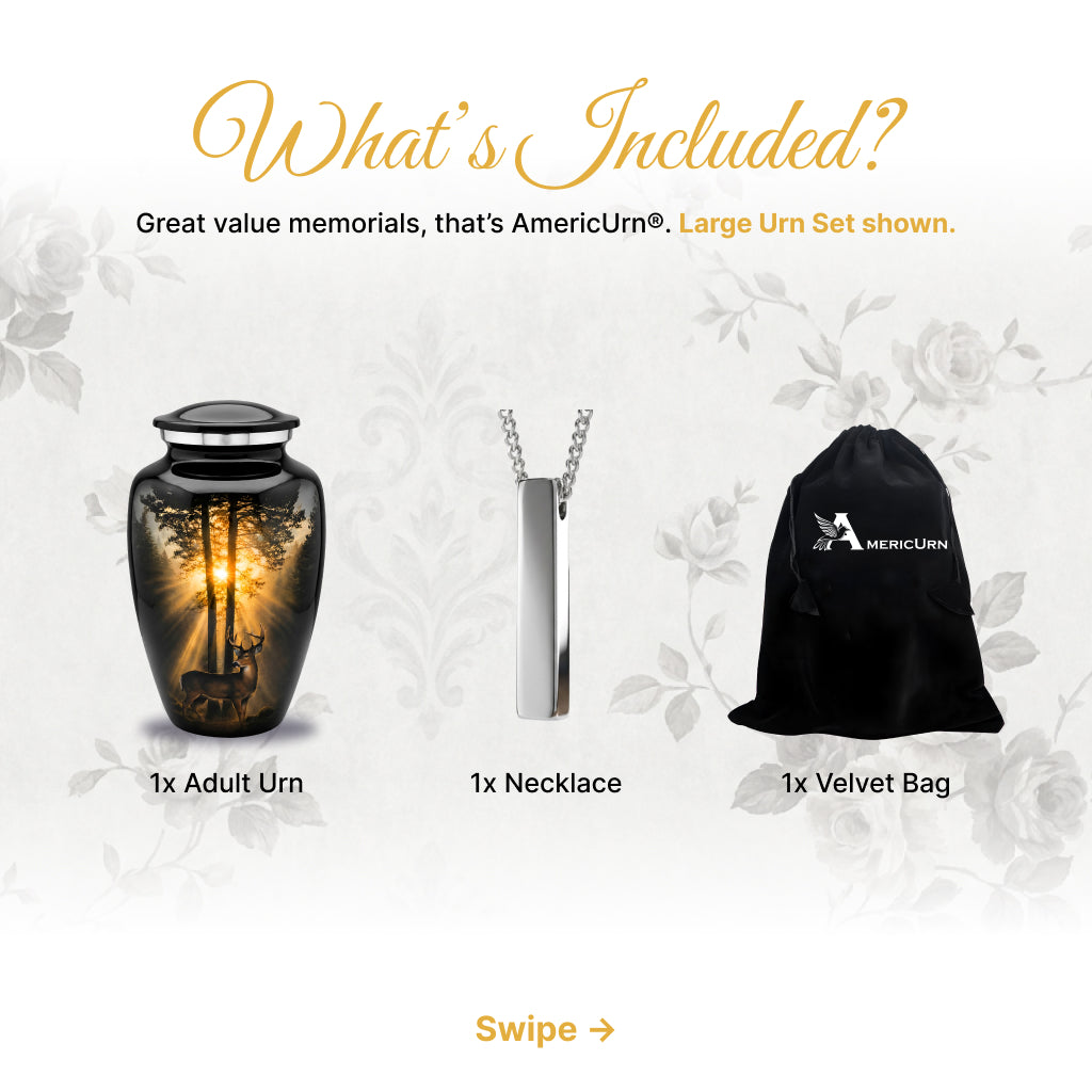 Deer Cremation Urn