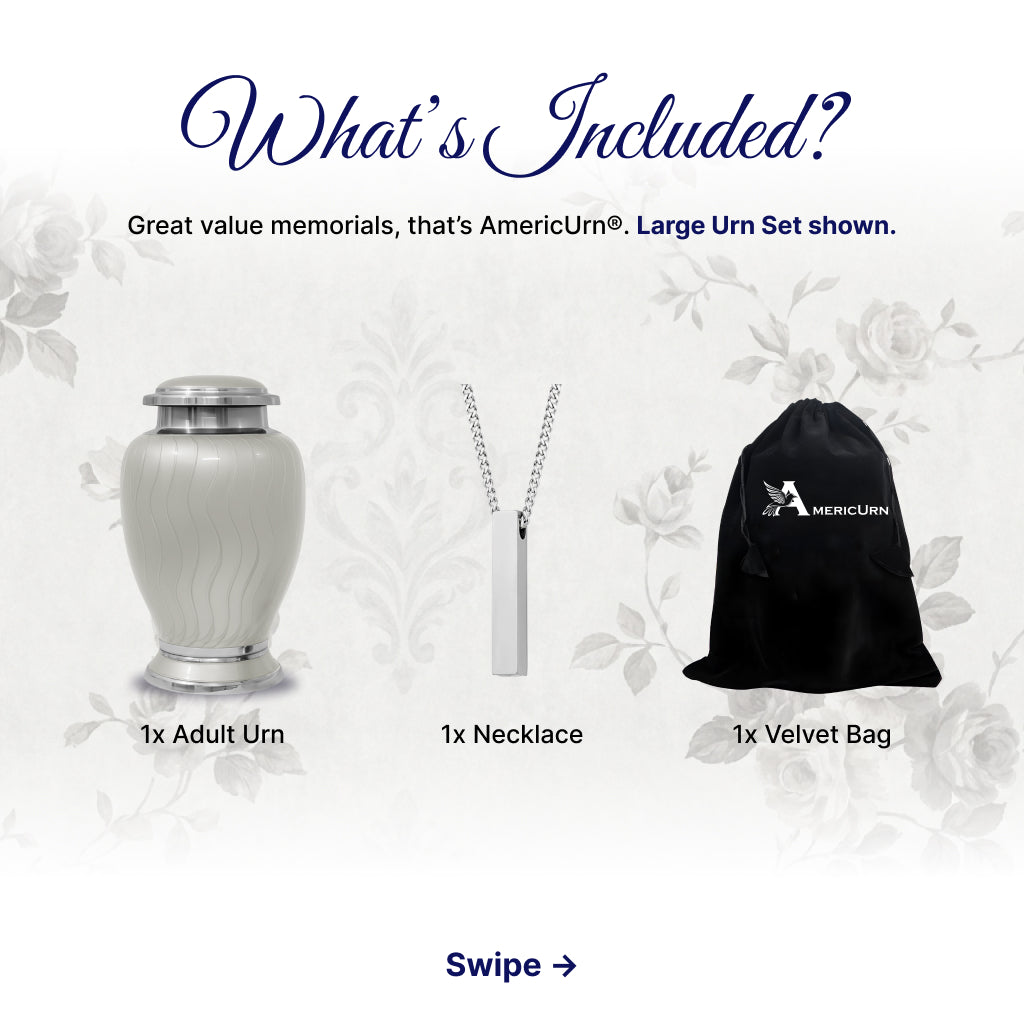 Minimalistic Hotep Cremation Urn