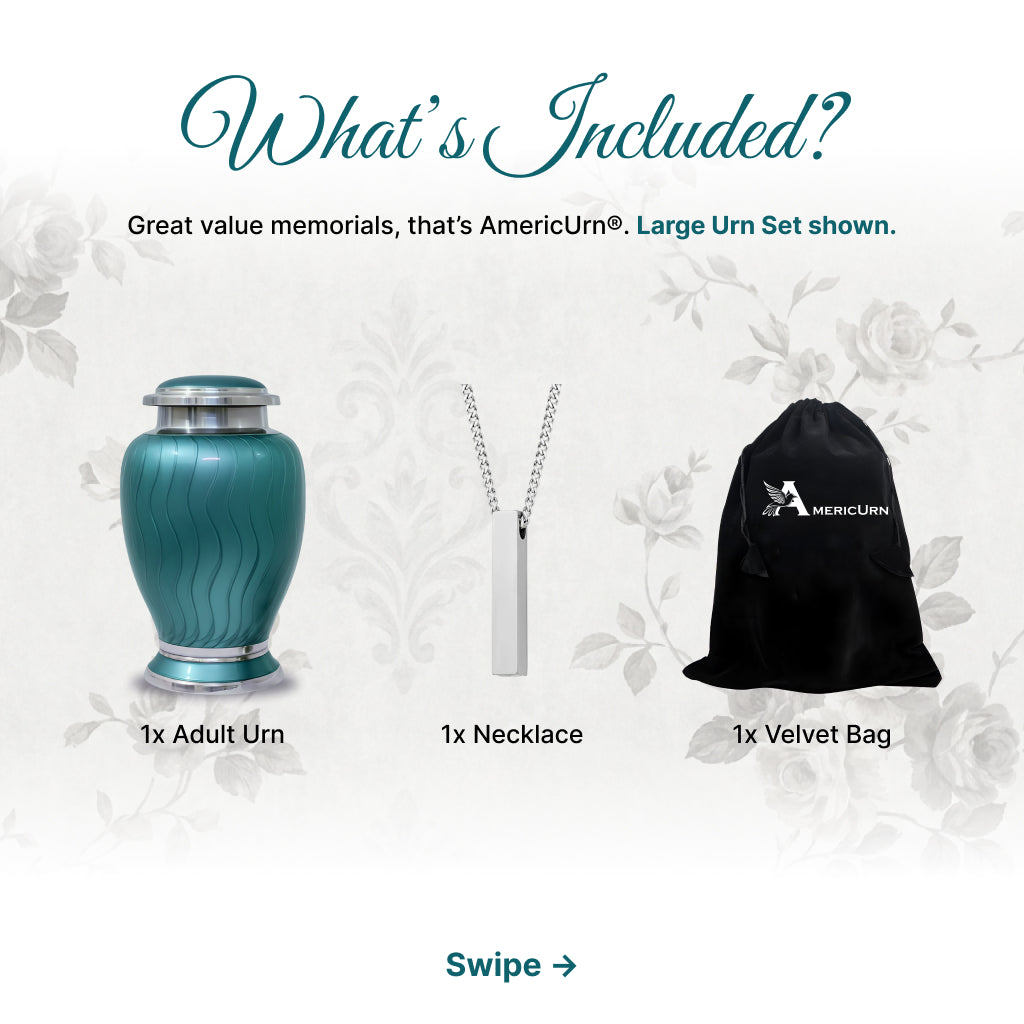 Vibrant Hotep Cremation Urn