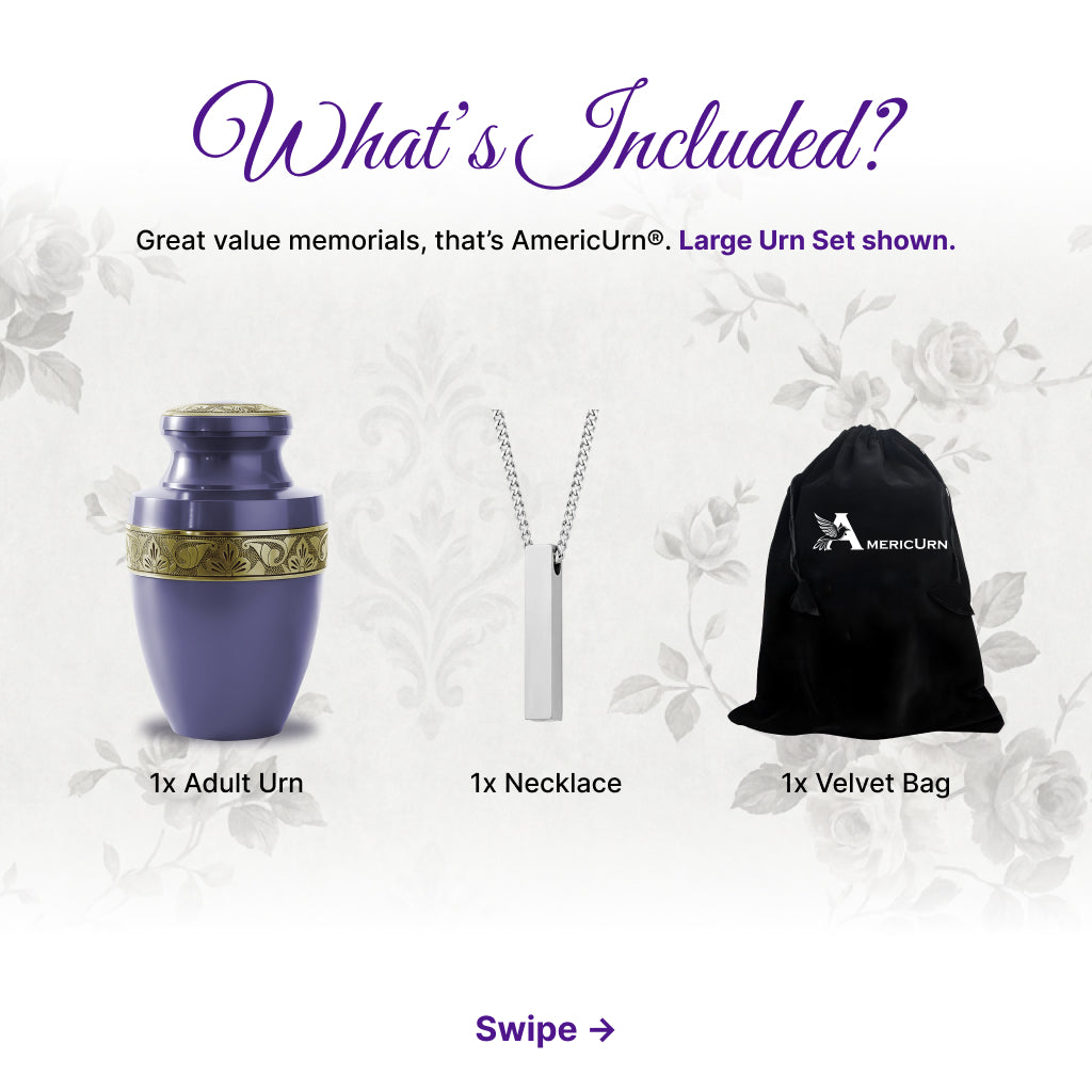 Radiant Grecian Cremation Urn