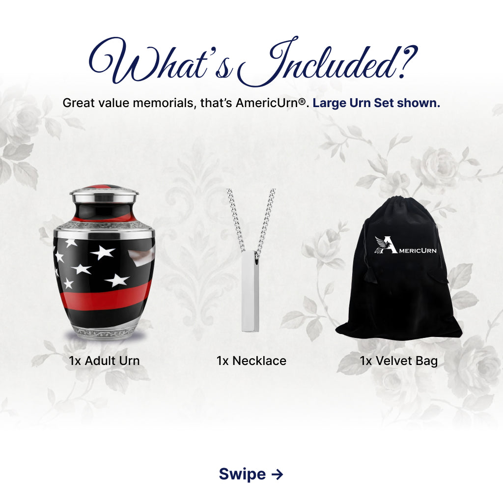 Eagle American Flag Premium Urn