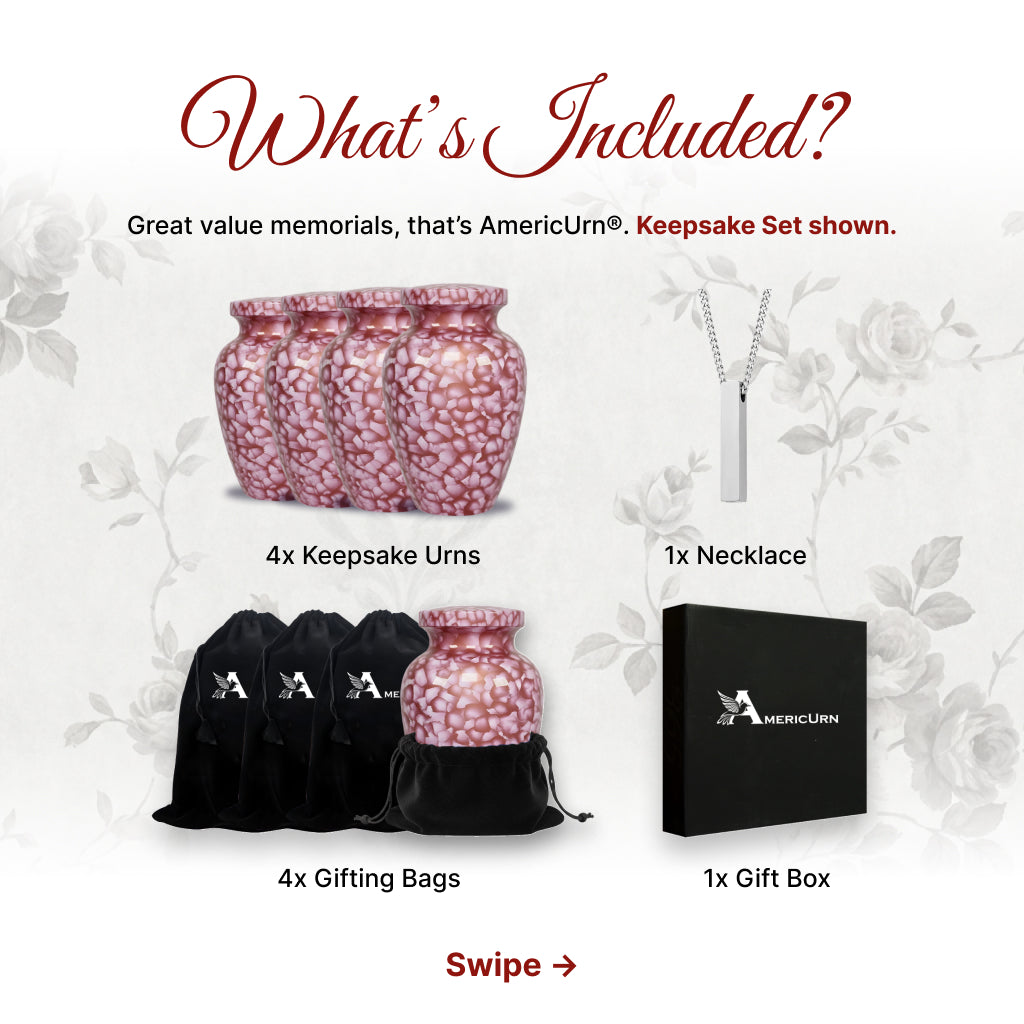 Motif Cloud Cremation Urn