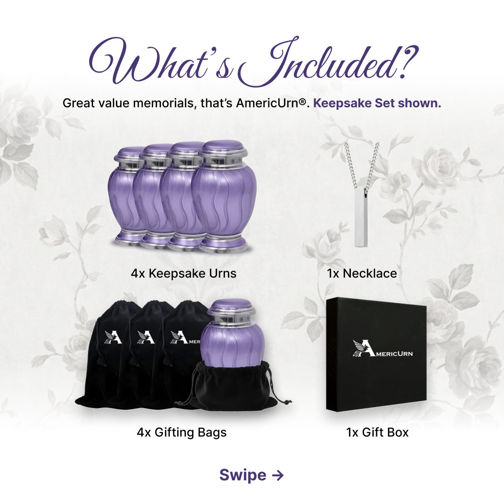 Elegant Hotep Cremation Urn