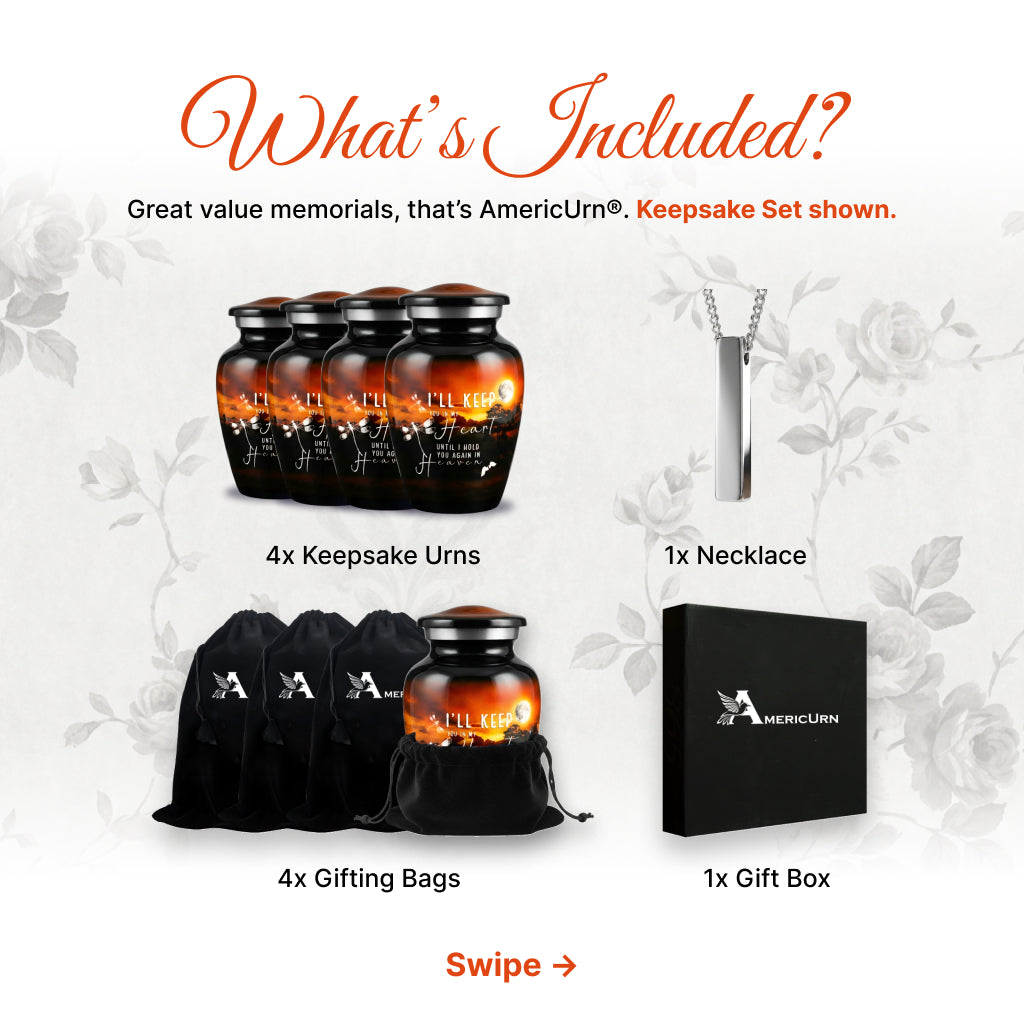 Sunset Quote Cremation Urn