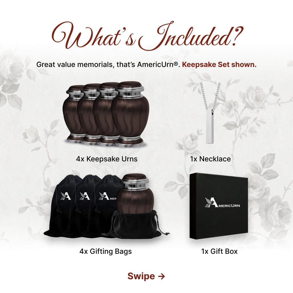 Minimalistic Hotep Cremation Urn