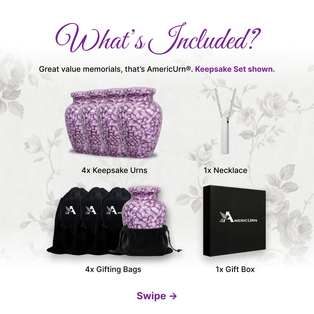 Motif Cloud Cremation Urn
