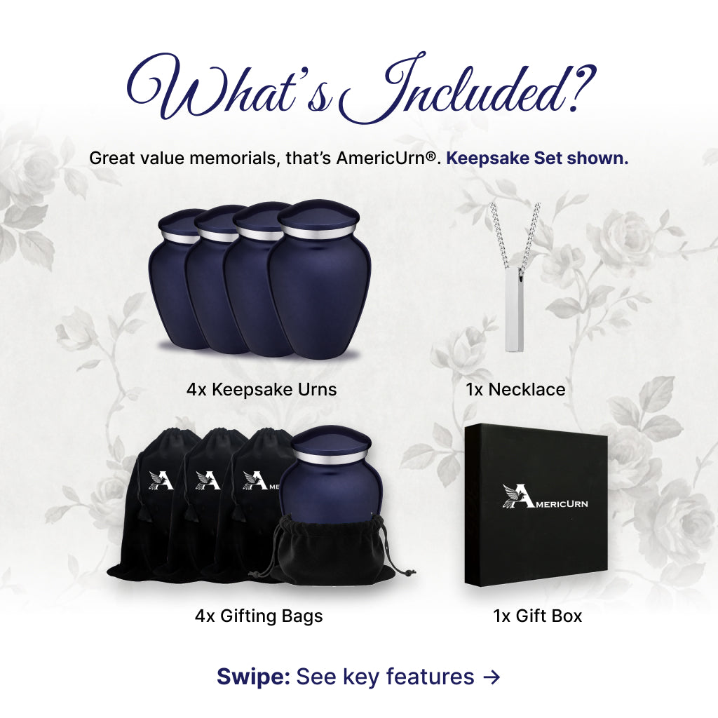 Serenity Curve Plain Urn